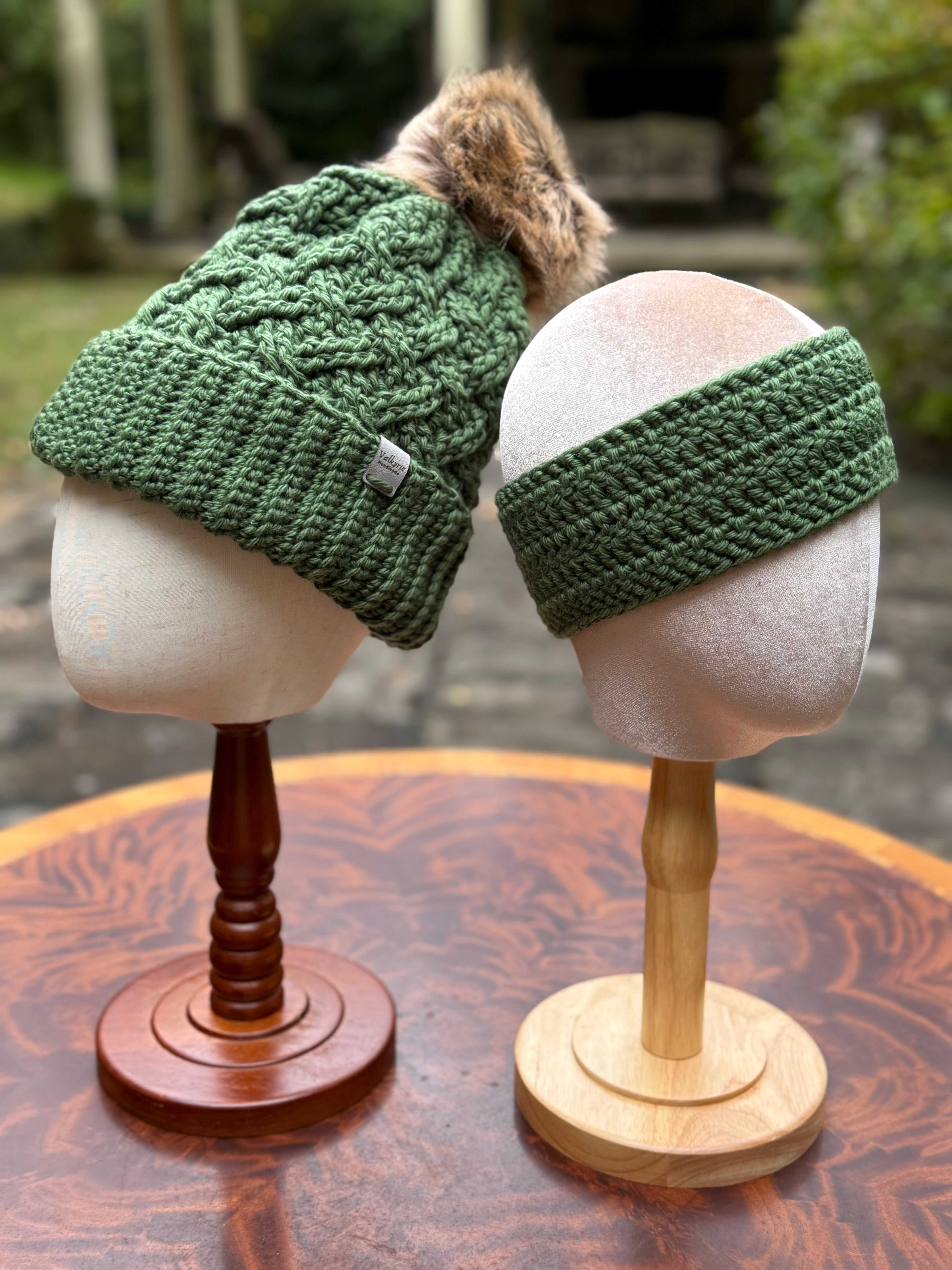 Éire Merino Wool Ear Warmer