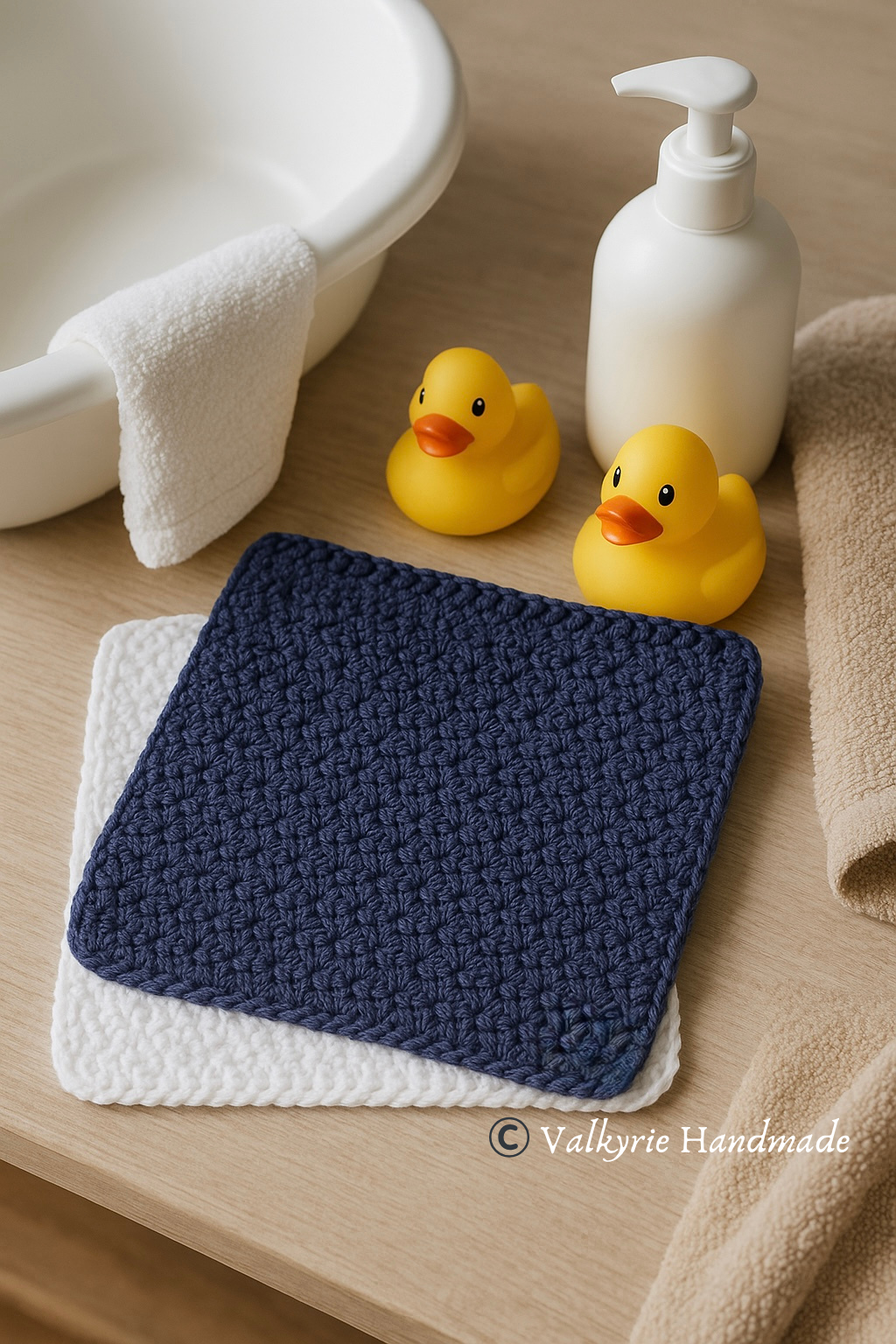 Crochet Baby Washcloth