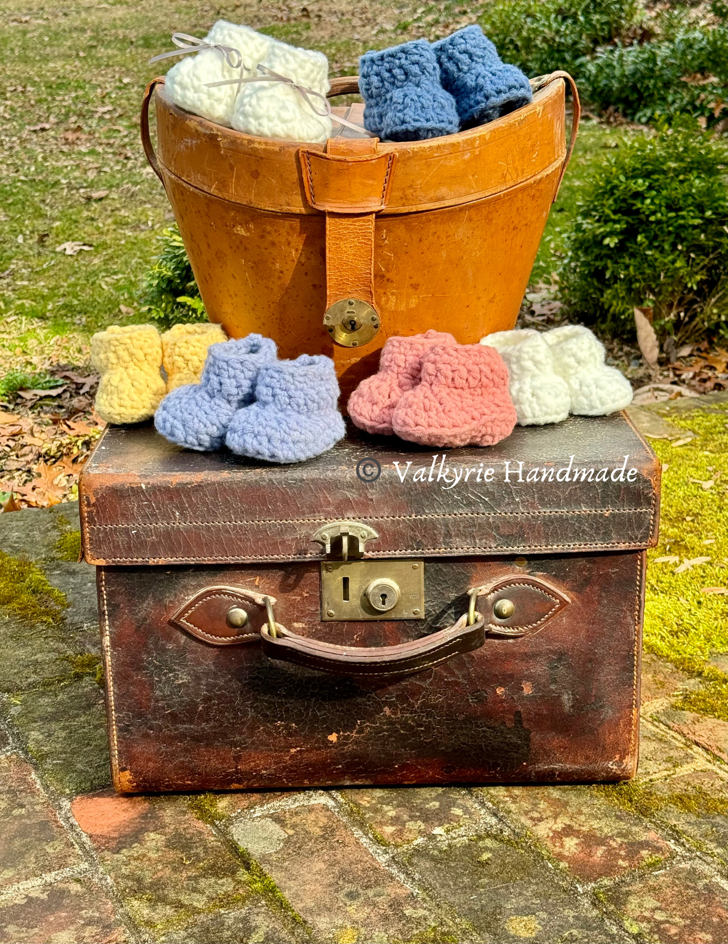 Fleece Baby Booties